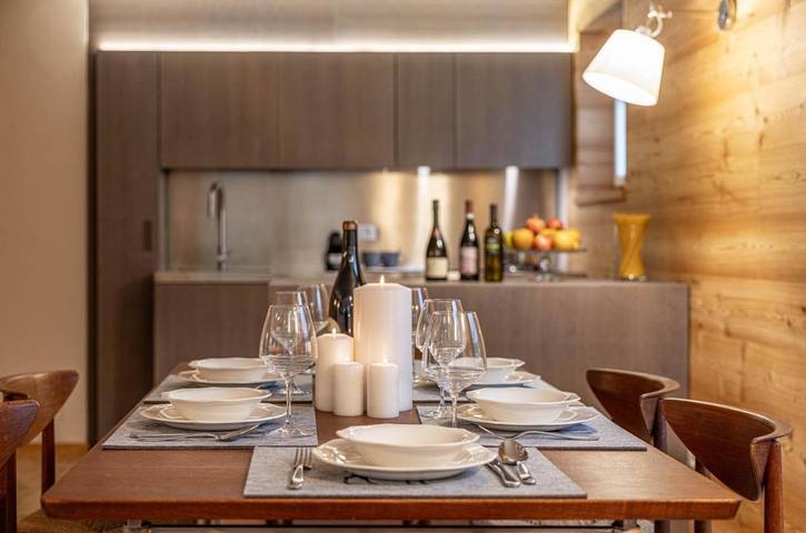 Location de vacances pour 6 personnes, avec vue ainsi que sauna et jardin à San Martino di Castrozza - 2