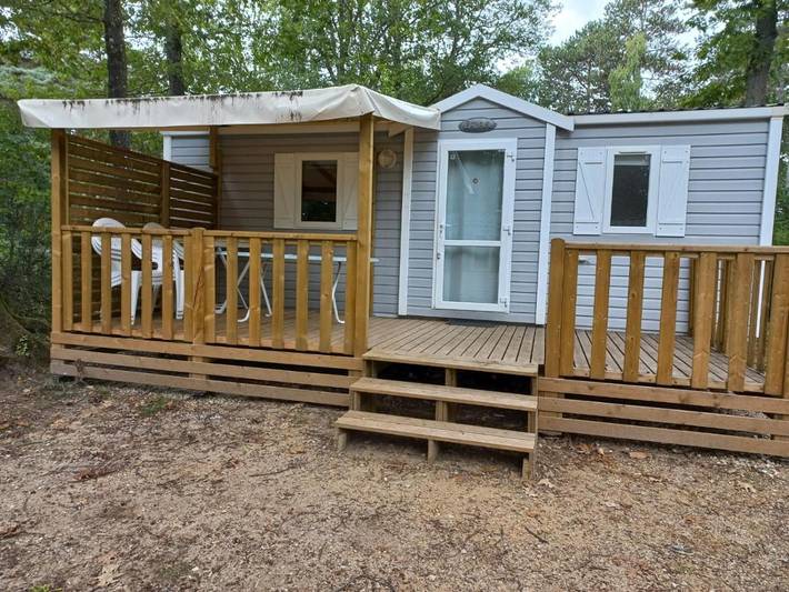 Camping pour 5 personnes, avec Terrasse et Vue