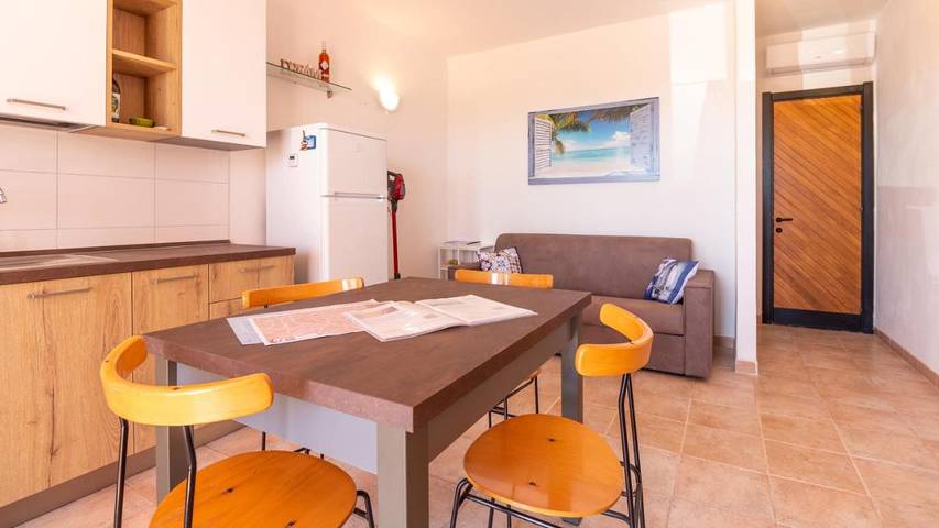 Appartement de vacances pour 3 personnes, avec jardin et vue