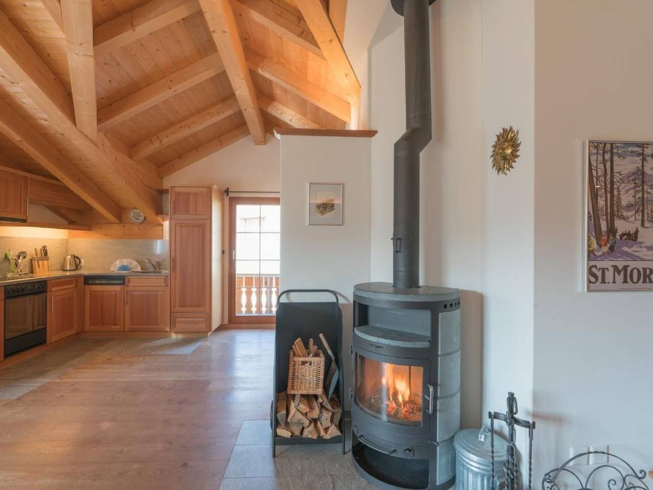 Ganze Wohnung, Chesa Trais Fluorsc3 in Bregaglia, Bernina-Alpen