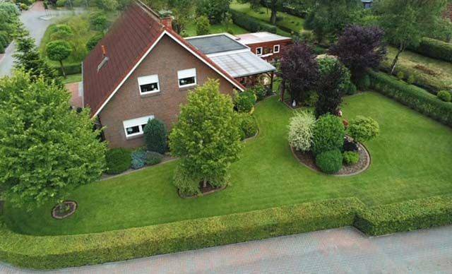 Ferienhaus für 7 Personen, mit Garten und Terrasse in Uplengen