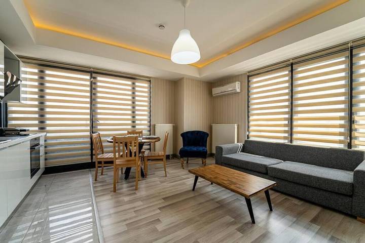 Appartement de vacances pour 3 personnes, avec vue et piscine ainsi que balcon et sauna, animaux acceptés