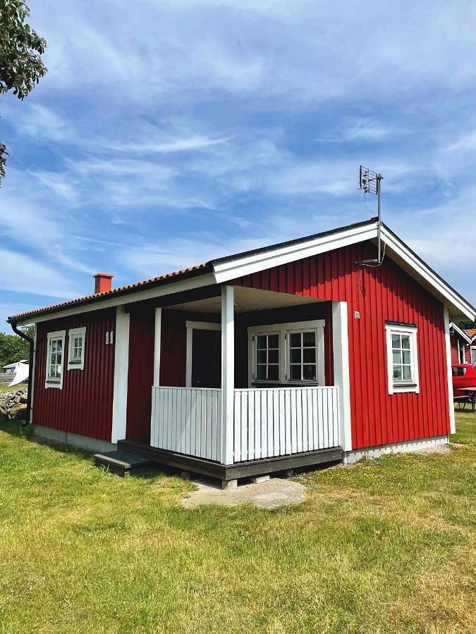 Camping für 3 Personen, mit Sauna und Garten, mit Haustier in Südschweden