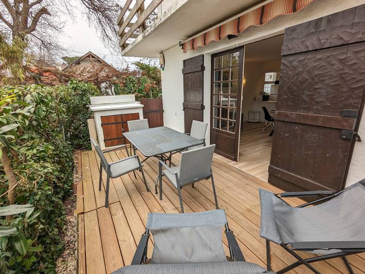 Appartement de vacances pour 4 personnes, avec Terrasse en Gironde