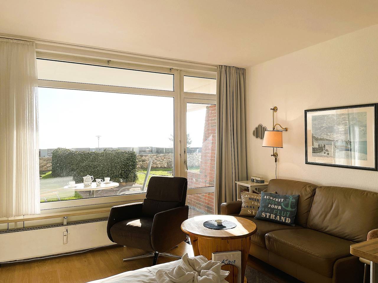 Ganze Ferienwohnung, Klaar Kiming- Meerblick 1B, Sandwall in Wyk auf Föhr (Stadt), Wyk auf Föhr