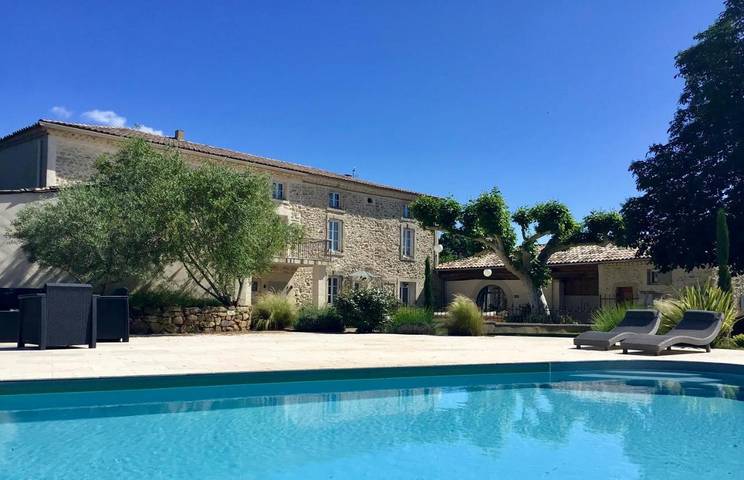 Maison de vacances pour 2 personnes, avec Terrasse et Jardin ainsi que Piscine et Vue