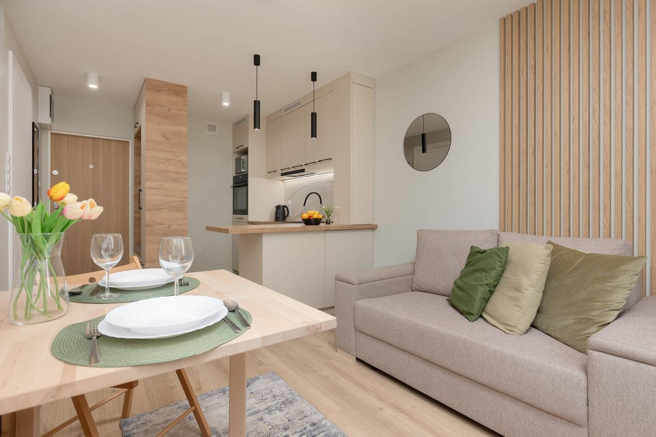 Studio entier, Al. Jana Pawła Ii 61A | Beige Studio | Warsaw in Varsovie, Mazovie