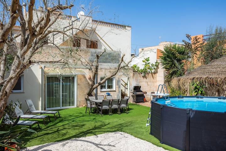Ferienhaus für 10 Personen, mit Balkon und Garten in Campos