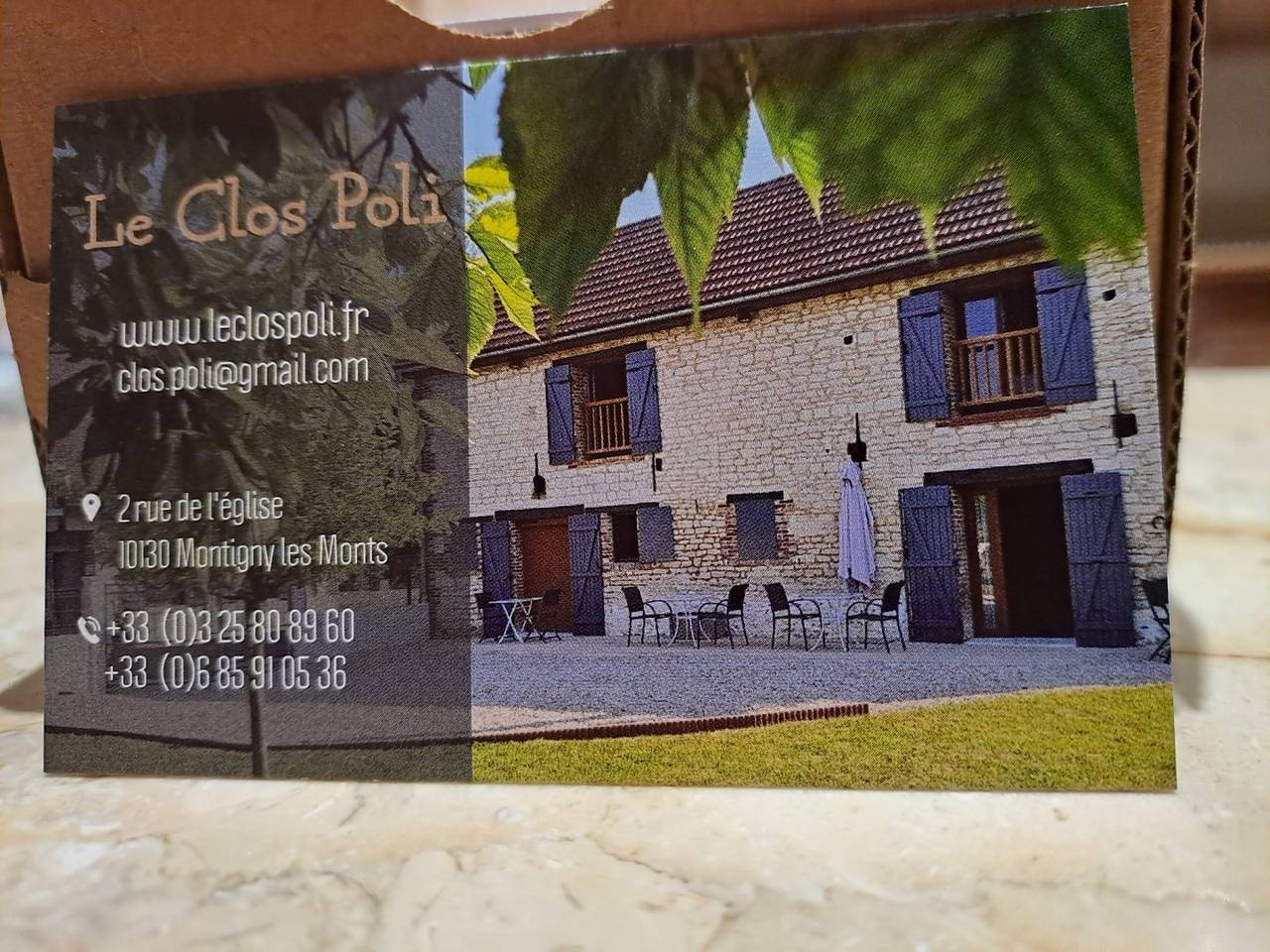 Le Clos Poli - La Champenoise in Montigny-les-Monts, Aube