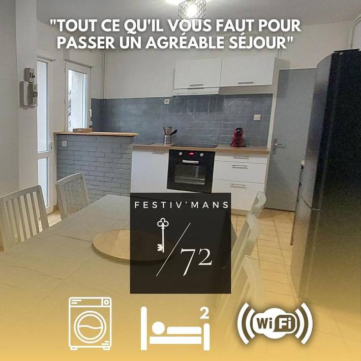 Apartamento de vacaciones para 6 personas, con jardín y terraza - 1