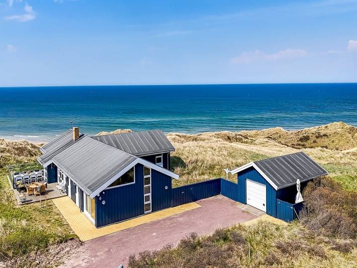 Ferienhaus für 8 Personen, mit Whirlpool und Terrasse sowie Kinderpool und Pool in Hirtshals region