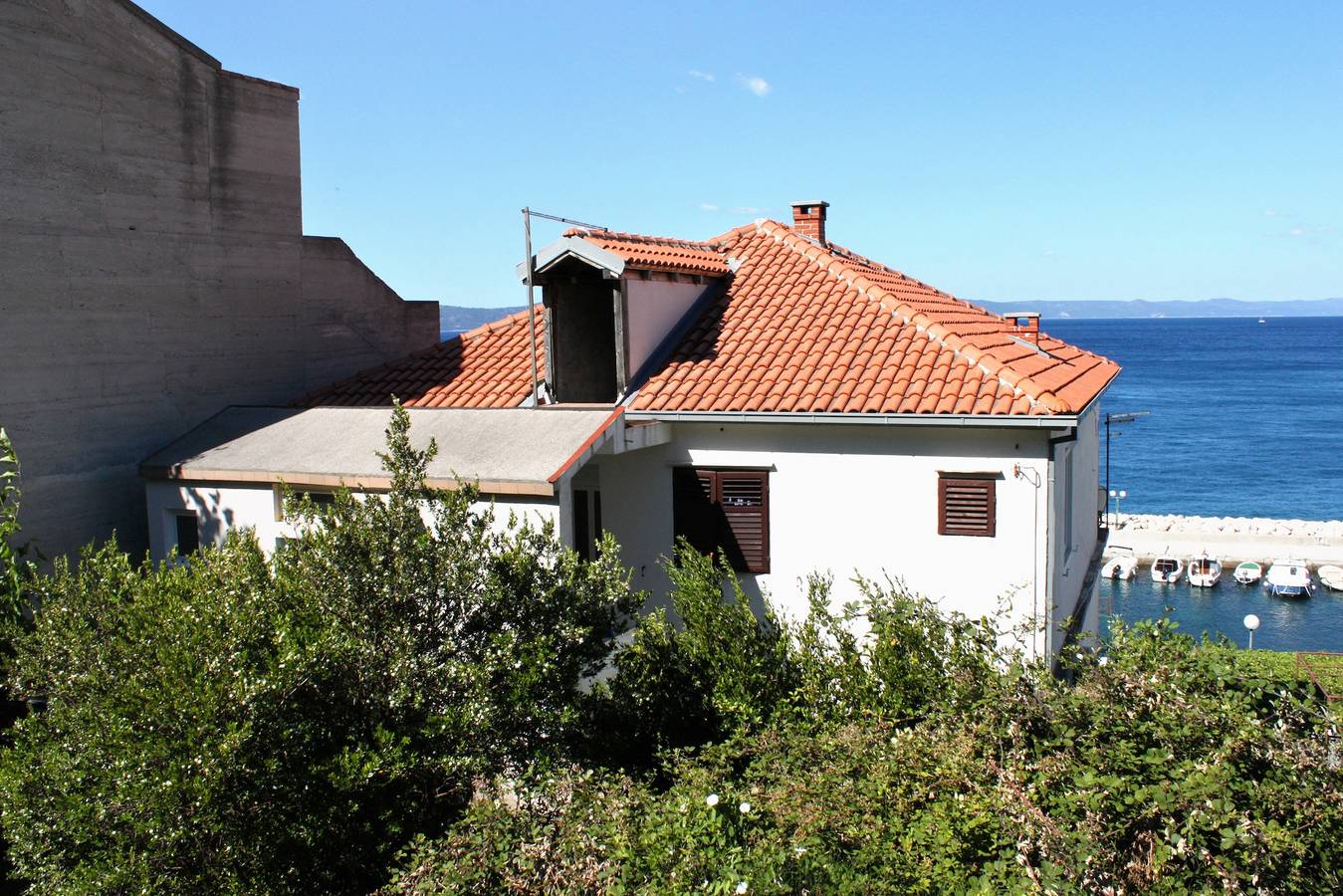 Ganze Wohnung, Studio Appartement mit Terrasse und Meerblick Podgora, Makarska As-6836-b in Podgora, Makarska Riviera