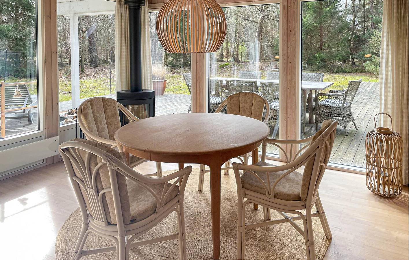 Ferienhaus für 4 Personen mit Terrasse in Rørvig, Nordwestseeland