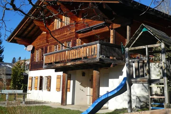 Ferienhaus für 8 Personen, mit Balkon und Garten sowie Sauna in Hasliberg Wasserwendi