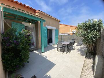 Cottage pour 6 personnes, avec terrasse et jardin à Torreilles