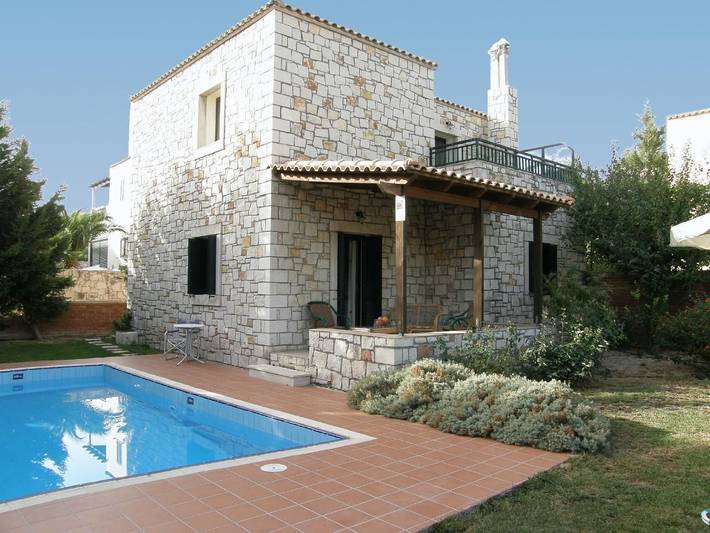 Ferienhaus für 4 Personen, mit Balkon und Garten in Heraklion