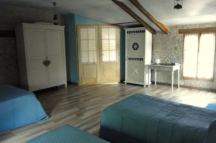Chambre de charme Les Embruns in Andilly, Région de La Rochelle