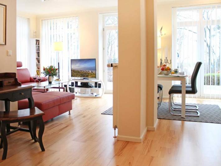 Ferienwohnung für 4 Personen, mit Balkon und Terrasse sowie Garten im Klützer Winkel - 2