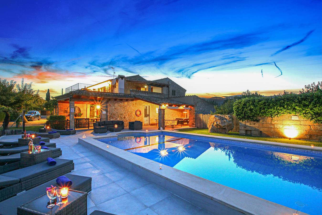 Vivamont, Villa-Finca 5Starshome Mallorca in Pollença, Mallorca Norte