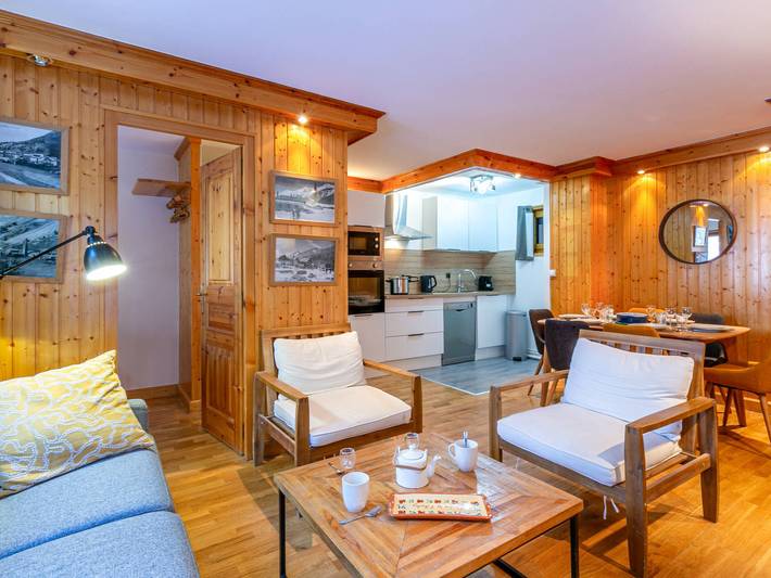 Gîte pour 6 personnes, avec balcon dans Office De Tourisme De Val D Isere