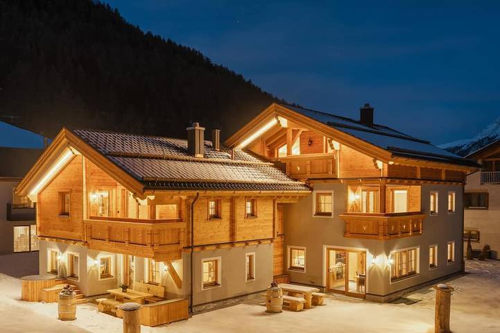 Ferienhaus für 6 Personen, mit Garten und Sauna sowie Whirlpool in Bever