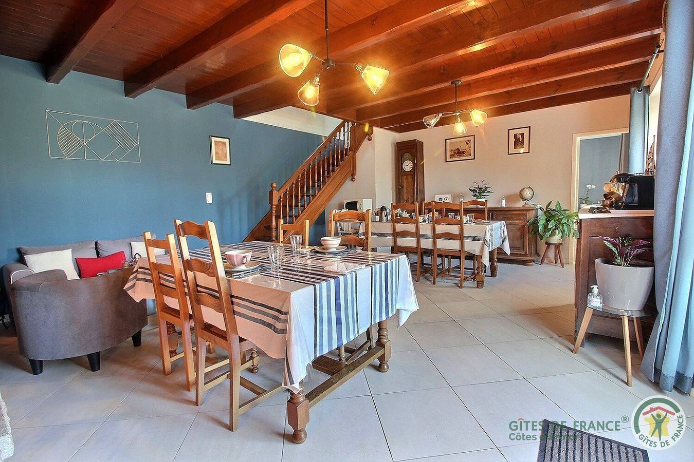 Chambre d'hôtes de La Vieux Ville - Chambre du bas in Trégomeur, Côte de Goëlo