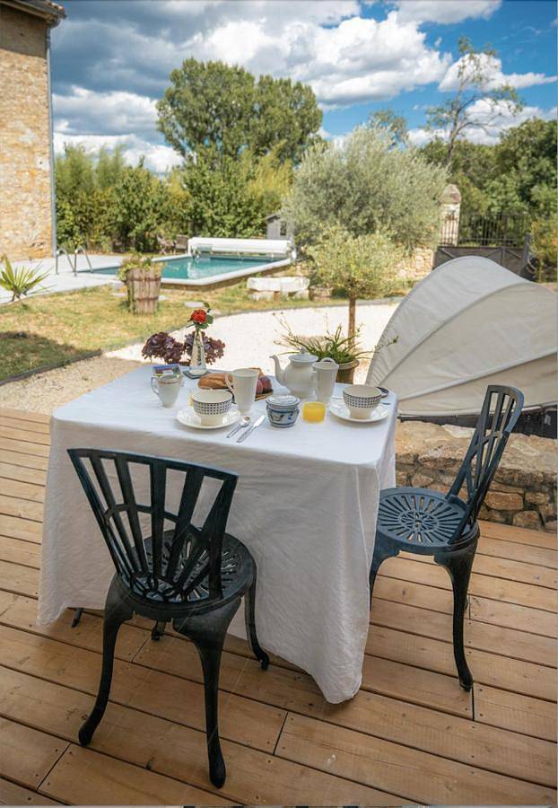 Chambre d’hôte pour 2 personnes, avec sauna et jardin ainsi que piscine et vue dans le Gard - 2