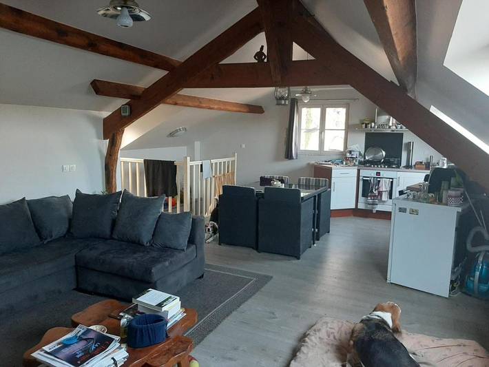 Location de vacances pour 5 personnes, avec jardin et vue, adapté aux familles à Chênehutte-Trèves-Cunault - 4