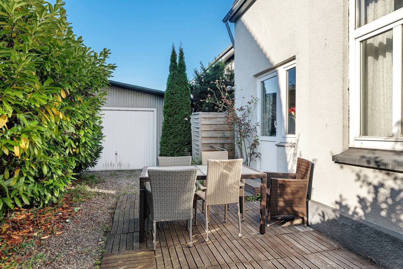 Casa de vacaciones "Insel Hus" con terraza privada, jardín y Wi-Fi in Westfehmarn, Petersdorf auf Fehmarn