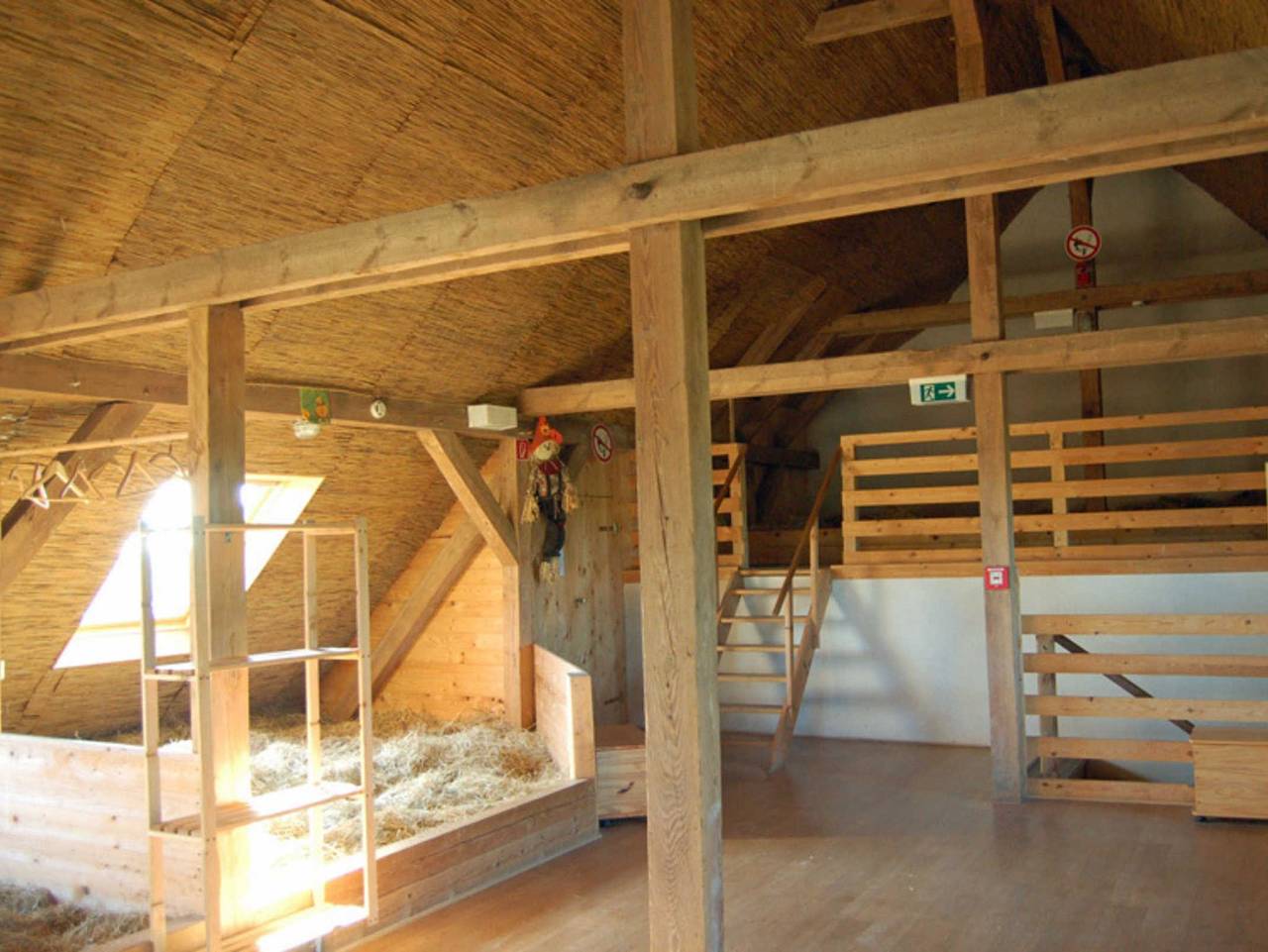 Heukojen auf dem Ferienhof in Putbus, Rügen
