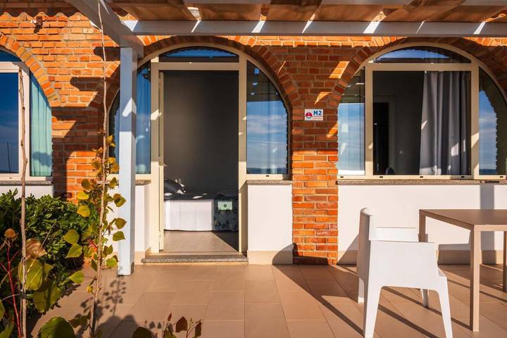 Hôtel pour 2 personnes, avec terrasse et jardin