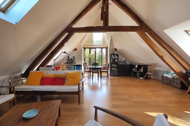 Chambre d’hôte pour 4 personnes, avec Terrasse ainsi que Jardin et Vue dans l' Eure