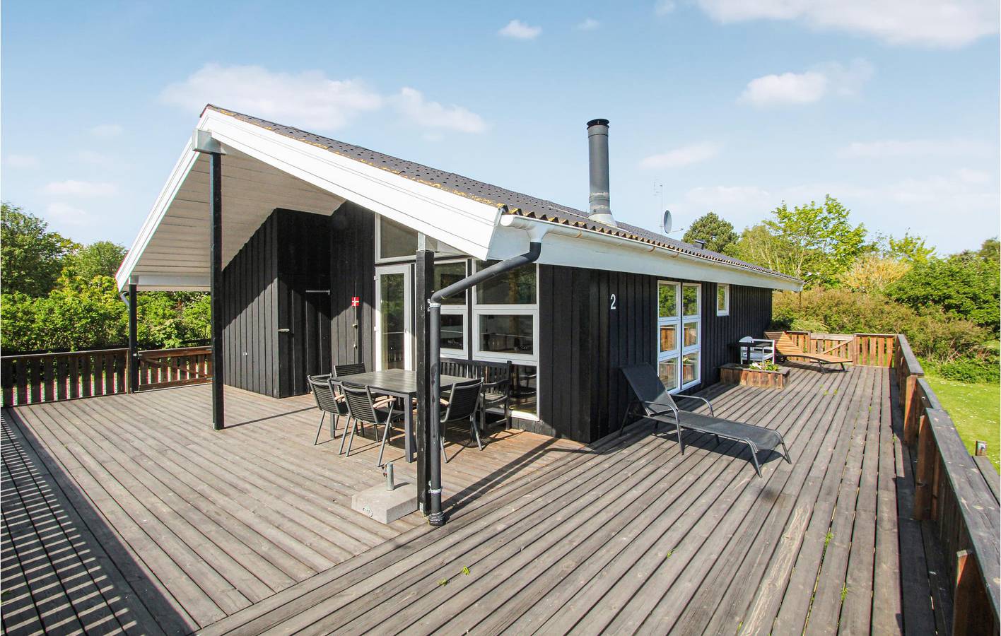 Ferienhaus für 4 Personen mit Terrasse in Samsø