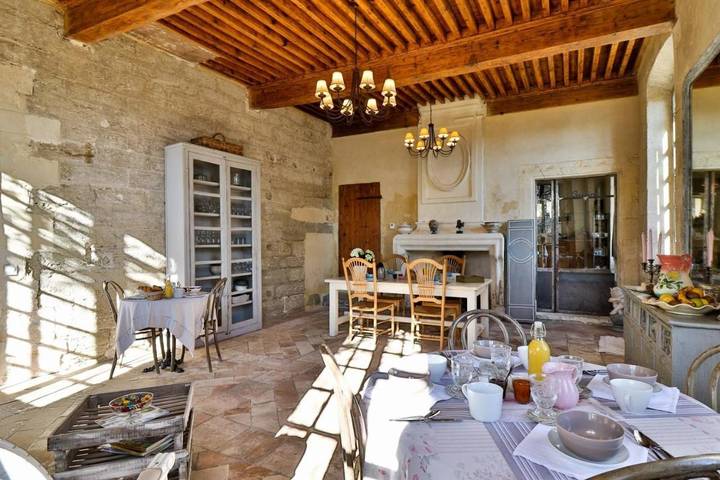 Location de vacances pour 2 personnes, avec piscine ainsi que vue et jardin à Caumont-sur-Durance - 3