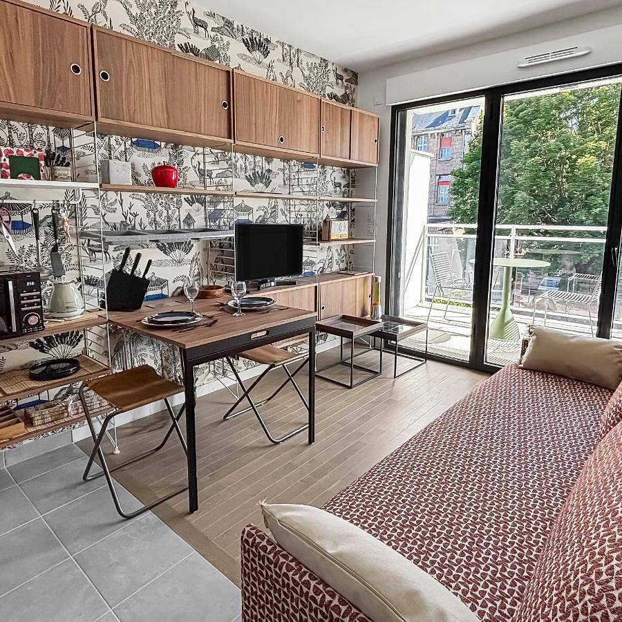 Appartement entier, Balcon calme, déco architecte & wifi ultra rapide in Sceaux, Hauts-de-Seine
