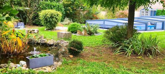 Gîte pour 10 personnes, avec piscine et jardin à Marthon