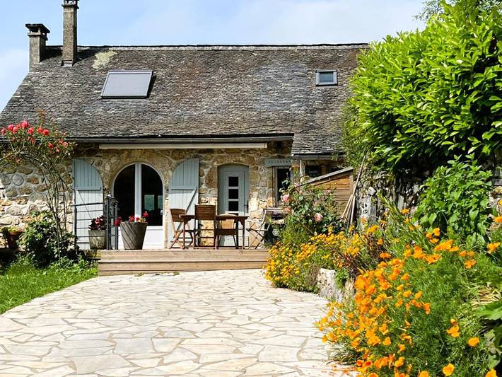 Vakantiehuis voor 6 personen, met terras in de Franse Pyreneeën