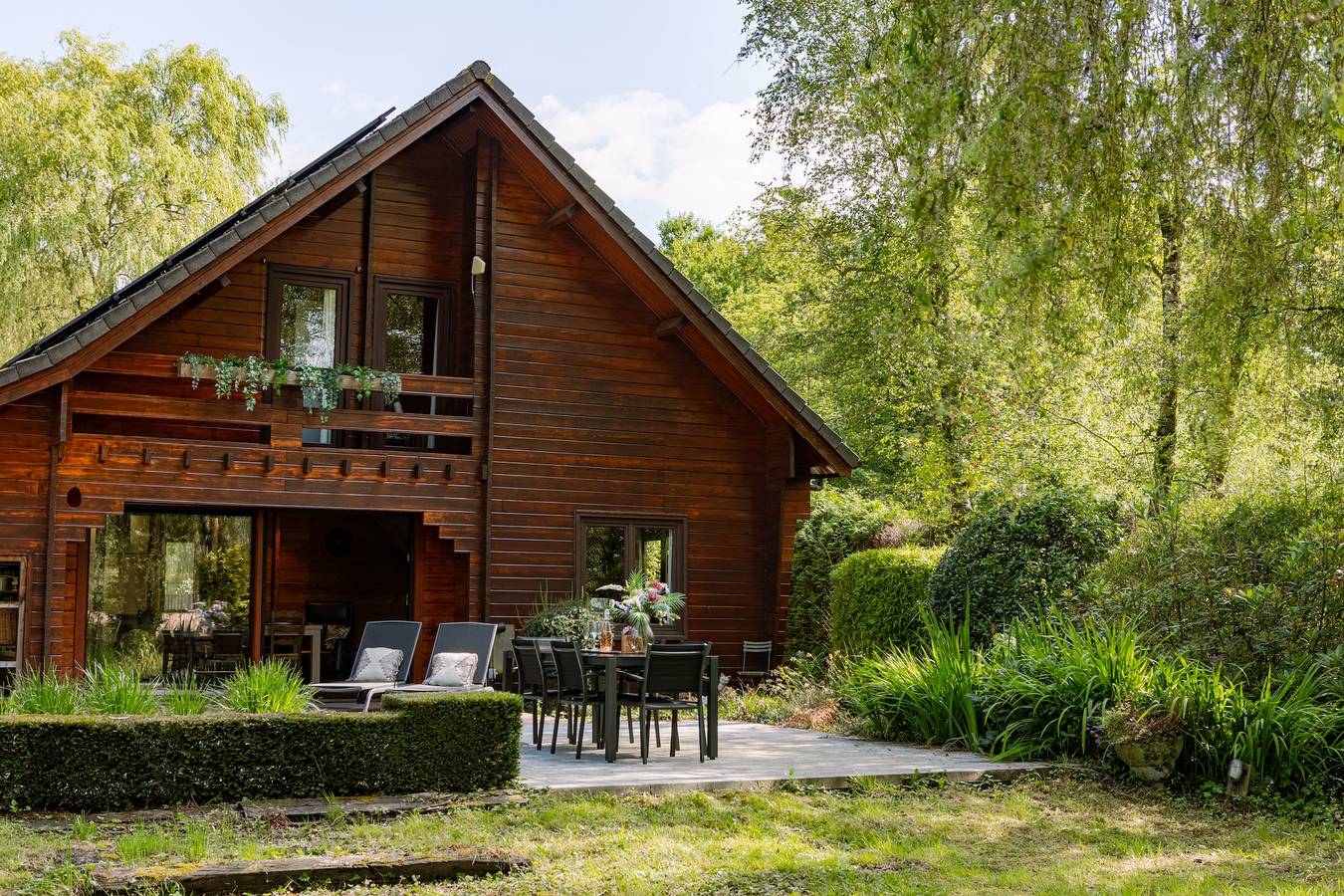 Chalet für 5 Personen mit Balkon/Terrasse in Ostflandern