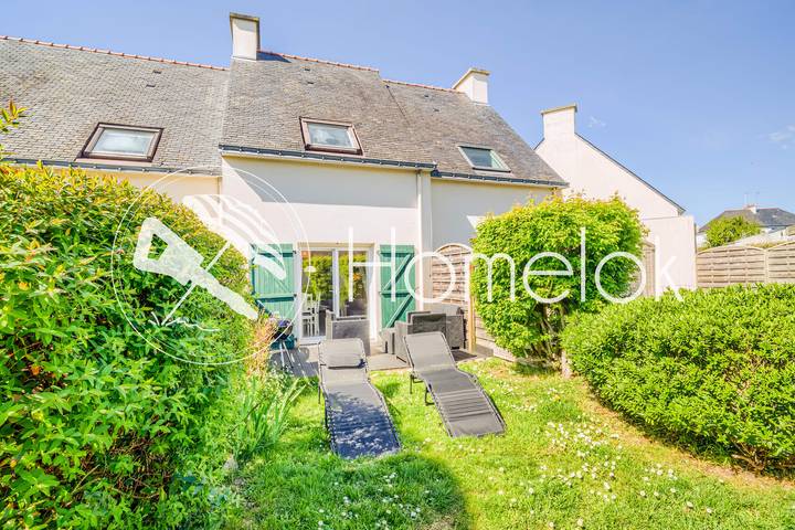 Location de vacances pour 5 personnes, avec terrasse et jardin, adapté aux familles à Ploemeur