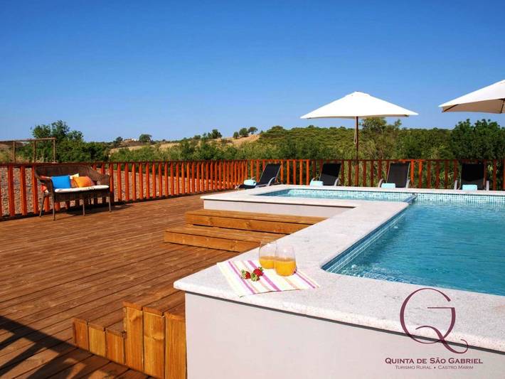 Hotel para 2 personas, con piscina además de jardín y vistas en Castro Marim - 3