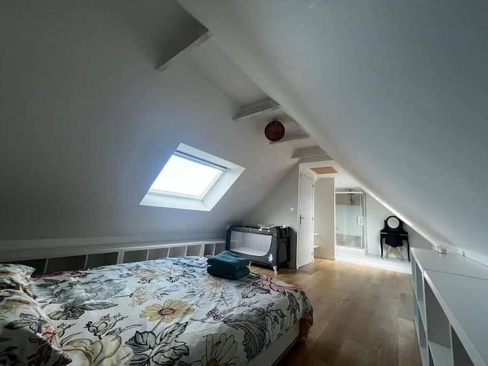 Location de vacances pour 8 personnes, avec jardin ainsi que vue et terrasse à Henvic - 2