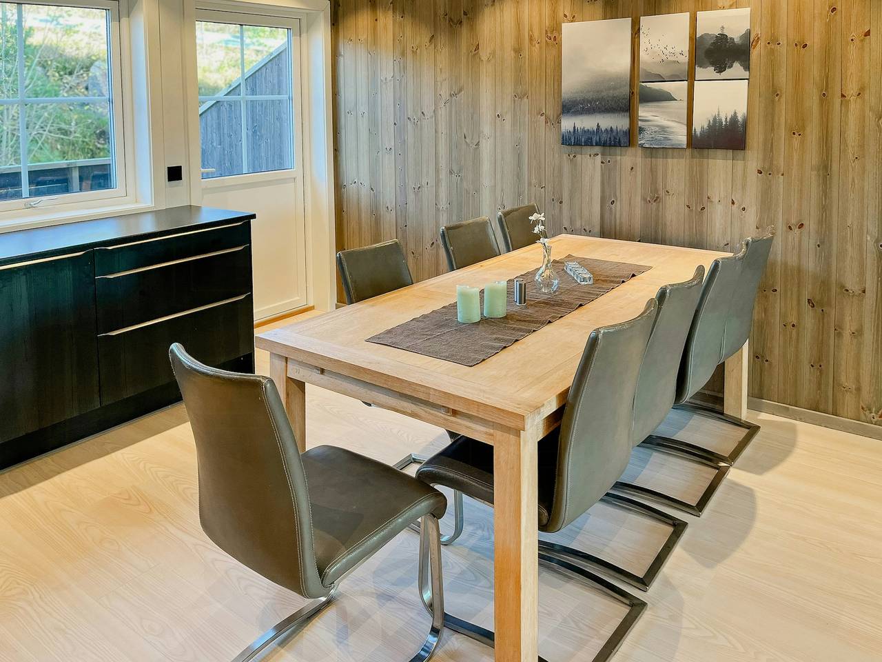 Ganze Wohnung, Neubauwohnung mit Bergpanorama in der Nähe von Skipisten in Bortelid, Åseral