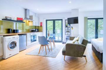 Gîte pour 2 personnes, avec balcon à Swansea