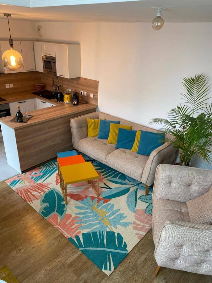 Appartement de vacances pour 2 personnes, avec Balcon et Terrasse