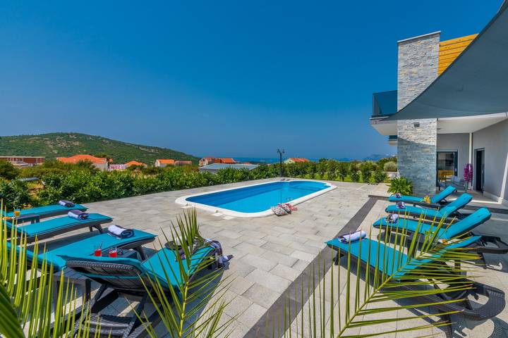 Villa pour 8 personnes, avec piscine à Cavtat - 3