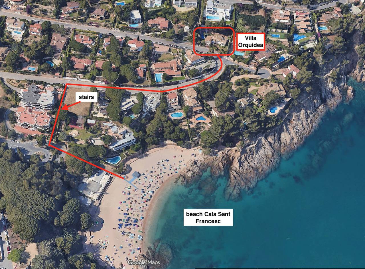 Villa Orquidea - 5min walk from beach in Cala San Francisco, Blanes