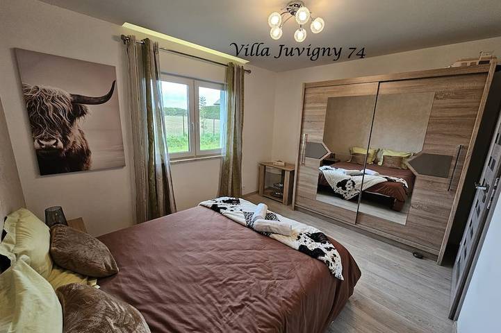 Villa 5★ 15 pers - Piscine, Sauna, Billard, Pétanque in Juvigny, Région de Saint-Julien-en-Genevois