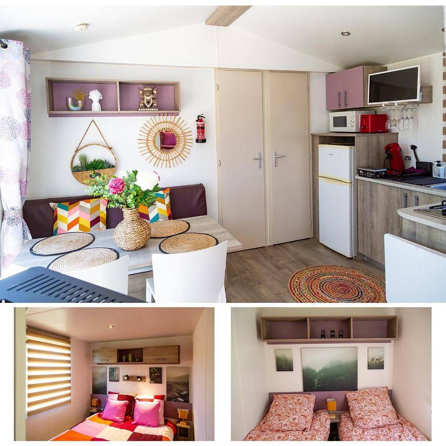 Blue Grass Ranch - Mobilhome Yucca & Jacuzzi in Krautergersheim, Région de Sélestat-Erstein