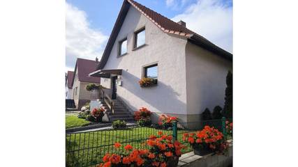 Ferienhaus für 6 Personen, mit Pool und Balkon in Quedlinburg