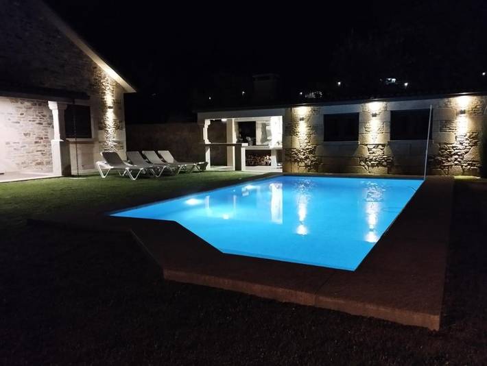 Casa rural para 8 personas, con Terraza además de Jardín y Piscina en Dodro - 2